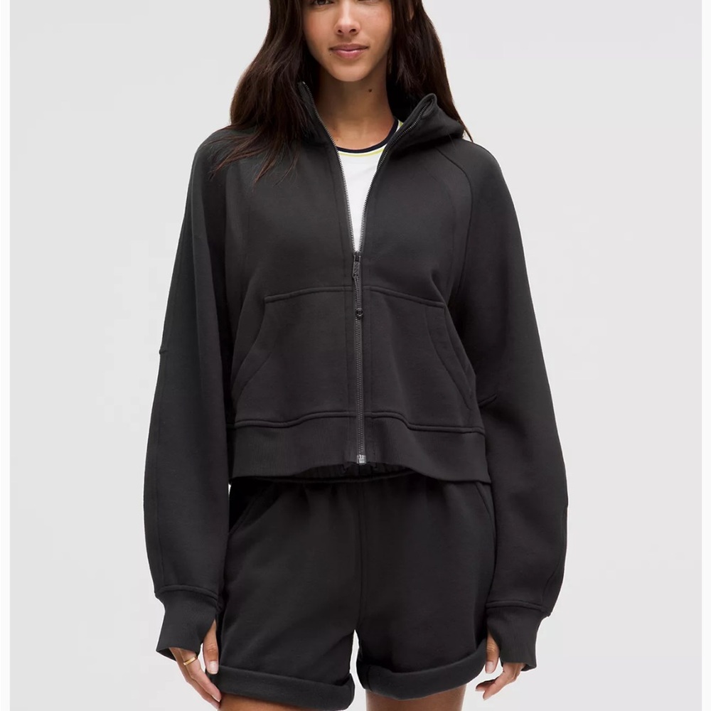 Lululemon Scuba Oversized Full-Zip Hoodie with Women’s Army Rugby Logo